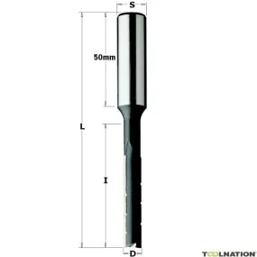CMT 172.090.32 Langgatboor Links 9mm schacht 13x50