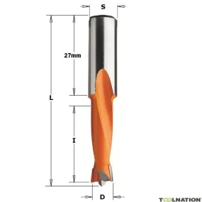 CMT 310.160.12 Drevelboor 16mm, schacht 10x27 links